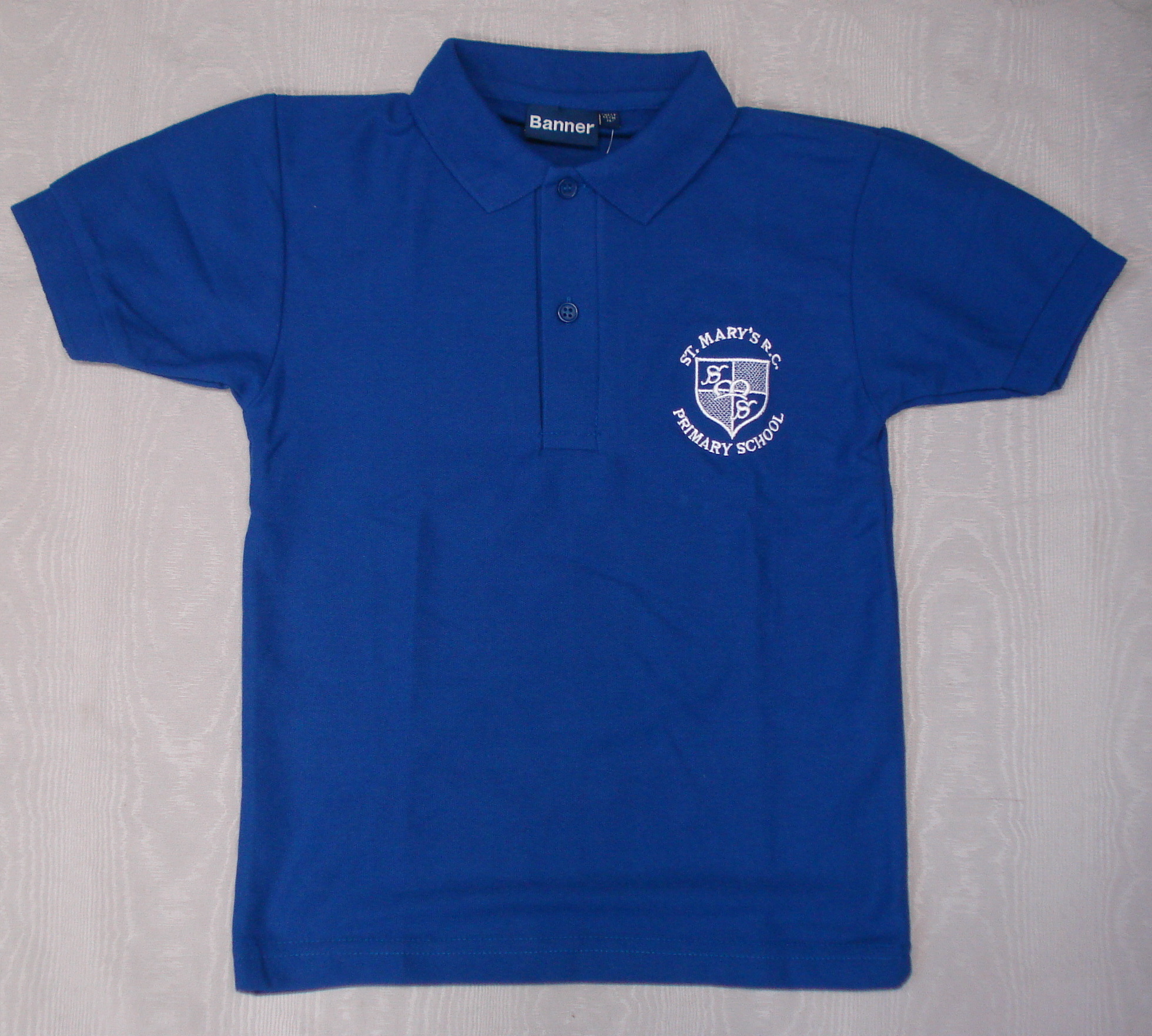 St Marys R.C – Royal Blue Polo – Schoolwear School Clothing